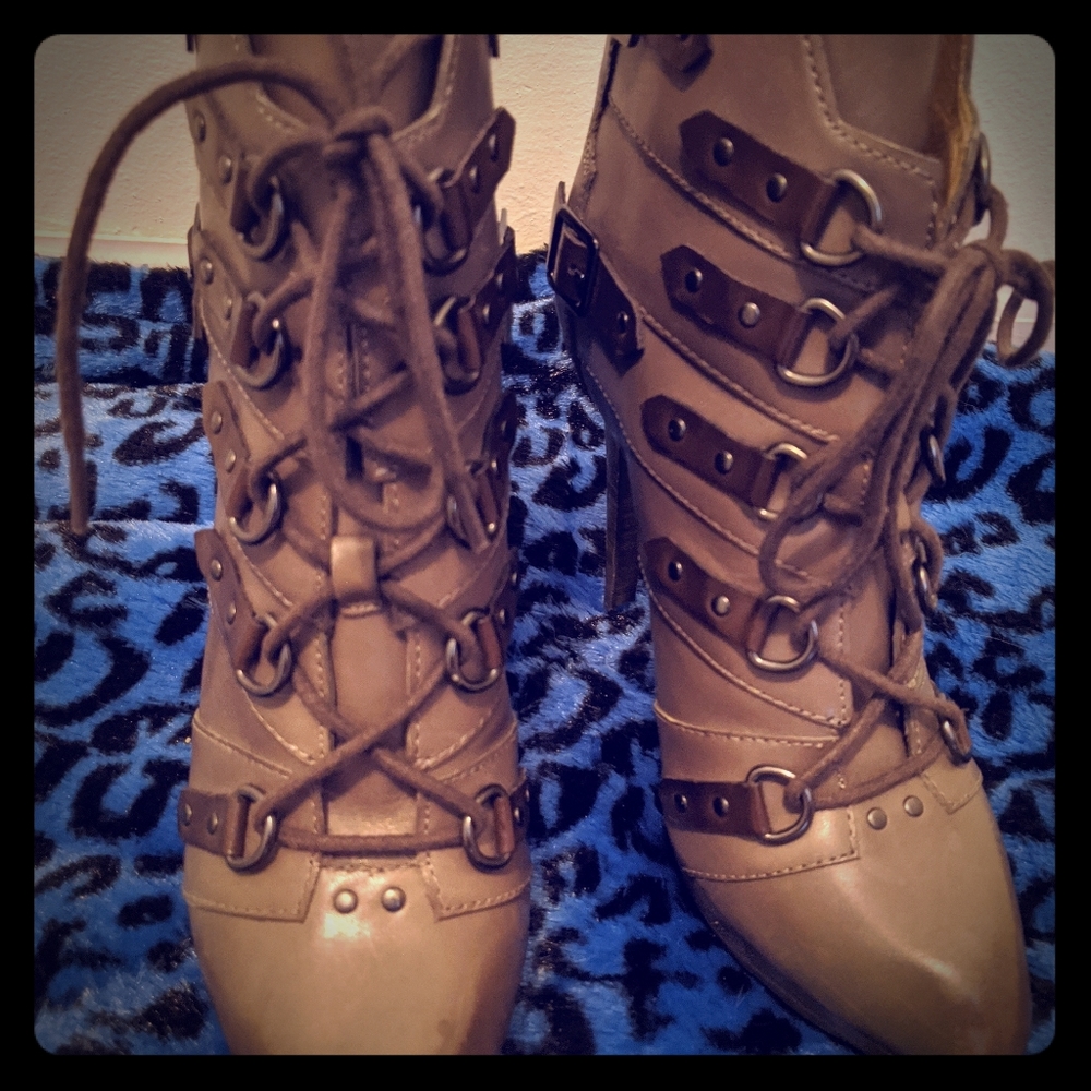 Jean-Michel Cazabat platform boots size 9
